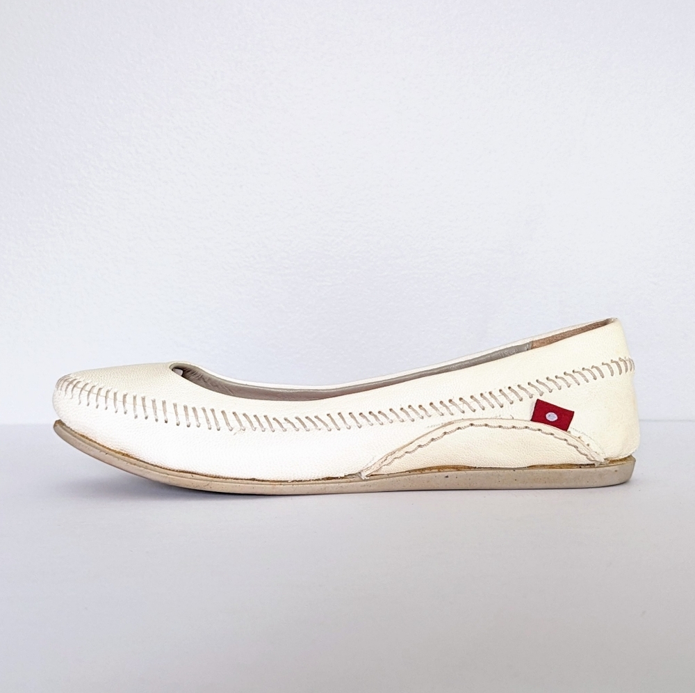 🇨🇦 🇪🇹 Oliberte Mbozi Leather Ballet Flat Shoe #2 Fair Trade Made In Ethiopia
